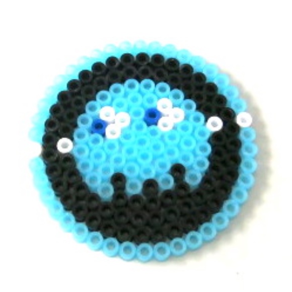 Perler set of 5 Glow in the Dark Pac Man READ - Picture 7 of 7